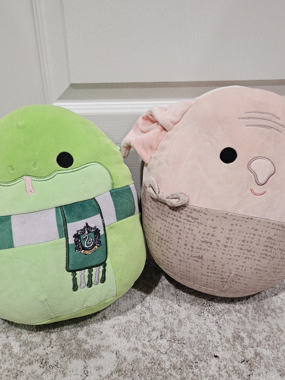 Harry Potter Slytherin And Dobby Squishmallows